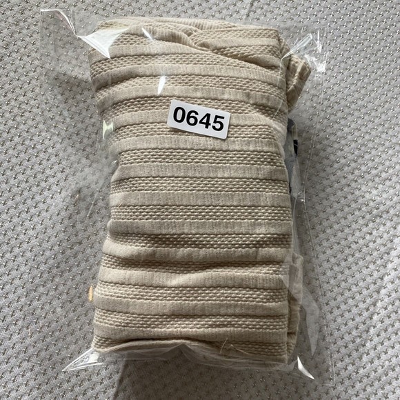 Free People Party in the Back Top Mock Neck Open Back Scarf Cream blue - Picture 16 of 16